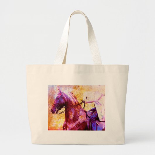 Zaddlesat Grunge Grote Tote Bag (Voorkant)