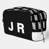 Zaddy Black gepersonaliseerd Toilettasje (Rechterhoek)