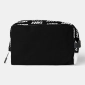 Zaddy Black Gepersonaliseerde Initialen Toilettasje (Achterkant)