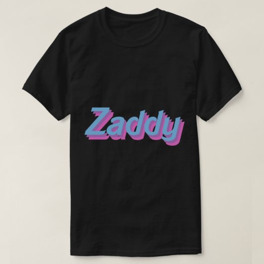 Zaddy T-shirt (Design voorkant)