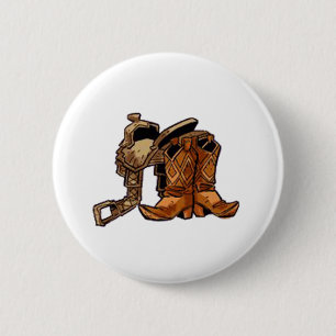 Zadel en Boots Ronde Button 5,7 Cm