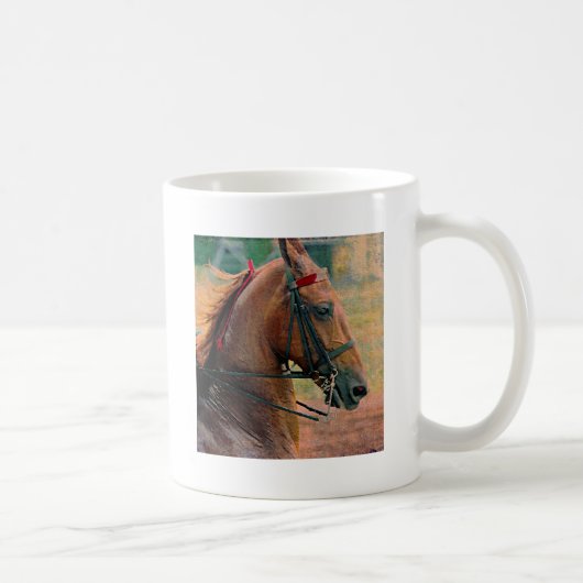 Zadel faux schilderen koffiemok (Rechts)