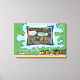 Zadel Op | Afstuderen 24x16 Canvas Afdruk