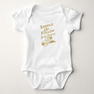 Zadel op en volg je dromen Western Cowboy Romper
