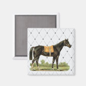  zadelpaard Magnet Magneet (Voorkant / Achterkant)