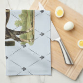 zadelpaard theedoek (Quarter Fold)