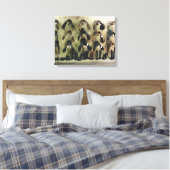 Zadels en Boots Canvas Afdruk (Insitu (Slaapkamer))