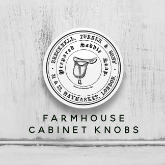  zadelsoep — zwart/wit keramische knop