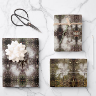 Zaden en zijderoute, van milroos   San Telmo   Inpakpapier Vel