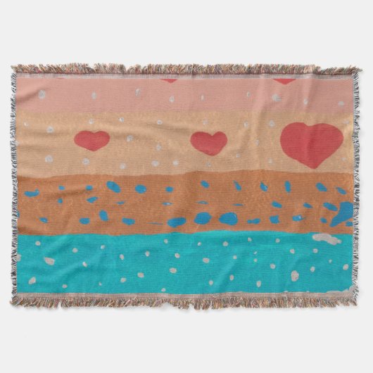 Zaden van liefdesbruin deken (Voorkant)