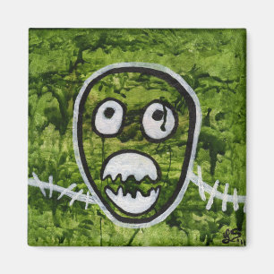 Zadig Pete Schedel Onconventionele Monster Kunst E Magneet