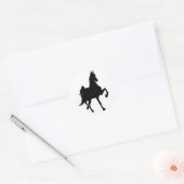 Zadlebreds Ronde Sticker (Envelop)
