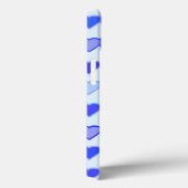 Zaduwen van blauw hart Case-Mate iPhone case (Achterkant / Rechts)