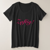 Zaftig ! T-shirt (Design devant)