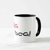 Zag Dog Black Trim Coffee Mok (Voorkant rechts)