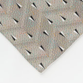 Zag Dot Fleece Blanket Deken (Hoek)