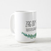 Zag sur eux : Tasse vingt serpentine (Devant gauche)