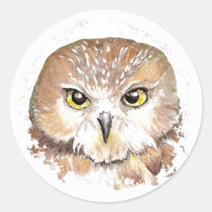 Zag Whet Uil Sticker