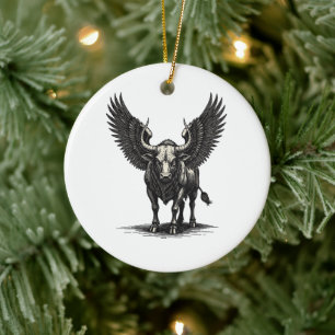 Zagan Ontketend Keramisch Ornament