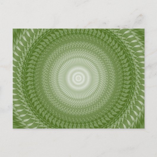 Zagen Mandala in tribals Briefkaart (Voorkant)