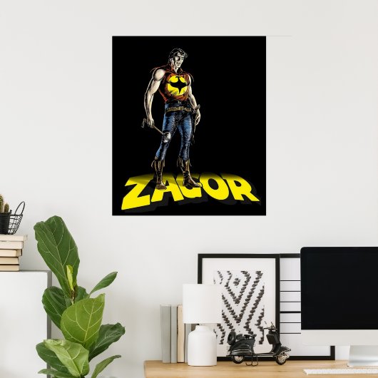 ZAGOR POSTER (Thuiskantoor)