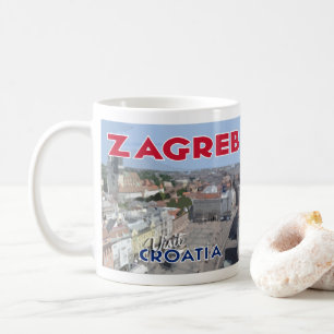 Zagreb, bezoek Kroatië I Love Coffee Mok