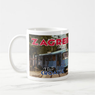 Zagreb, bezoek Kroatië I Love Coffee Mok