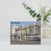 Zagreb Briefkaart (Staand voorkant)