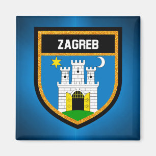 Zagreb Flag Magneet