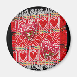 Zagreb Kroatië Souvenir Magneet