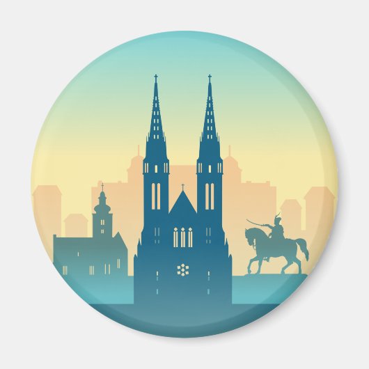 Zagreb Magneet (Voorkant)