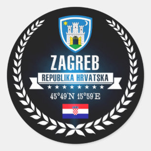 Zagreb Ronde Sticker