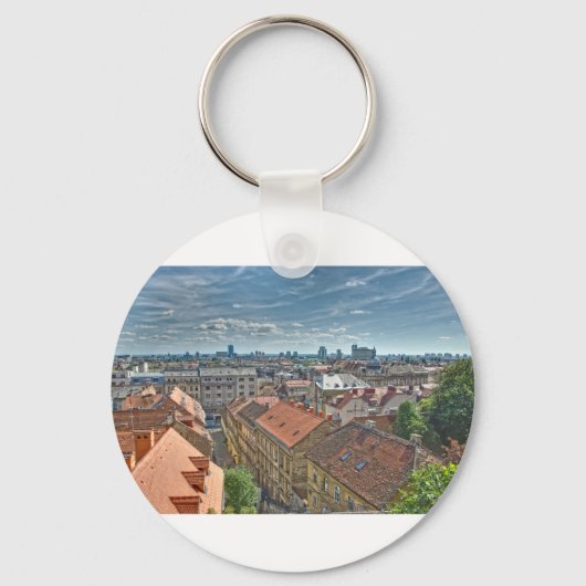 Zagreb Sleutelhanger (Voorkant)