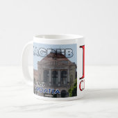 Zagreb, Visite Croatie I Love Coffee Mug (Devant gauche)