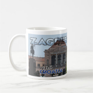 Zagreb, Visite Croatie I Love Coffee Mug