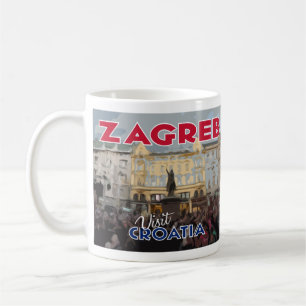 Zagreb, Visite Croatie I Love Coffee Mug