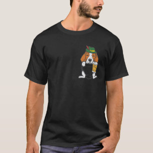 Zak Duits Voeten Oktoberfest Beierse Hond Mannen T-shirt