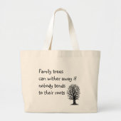 zak grote tote bag (Voorkant)