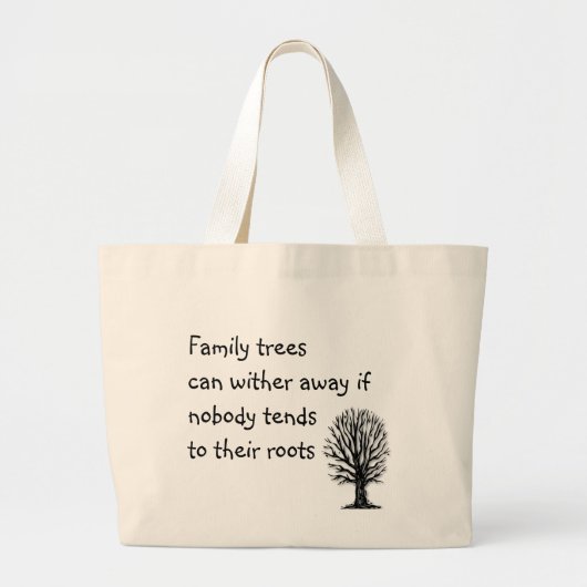 zak grote tote bag (Voorkant)