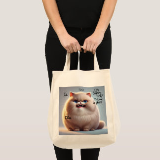Zak kat tote bag