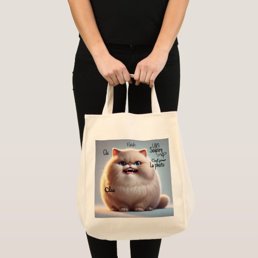 Zak kat tote bag (Voorkant (product))