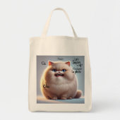 Zak kat tote bag (Voorkant)