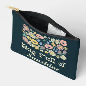 Zak vol zonneschijn – Retro bloemenoplossing Etui (Open)