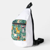 zak voor dierlijk Boerderij Sling Bag (Rechterhoek)