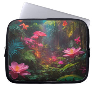 zak voor tropische elektronica laptop sleeve