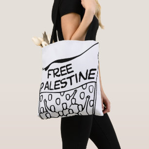 zak vrij Palestina Draagtas