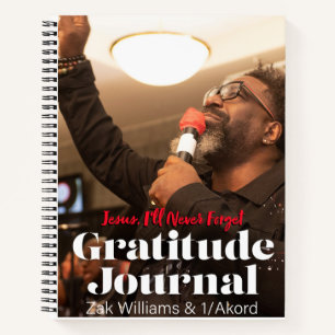 Zak Williams & 1/Akord Gratitude Carnet Spiral