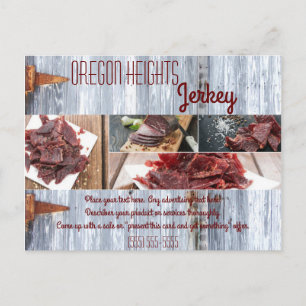 Zakelijk Adverteren Kaart Wit Wassen Hout Schuur D