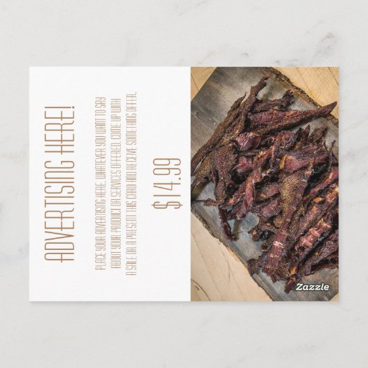 Zakelijk Adverteren Kaart Zomer Land Bruiloft (Achterkant)