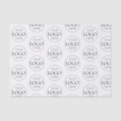 Zakelijk bedrijf Logo Branded Packaging Minimal Tissuepapier (Voorkant)